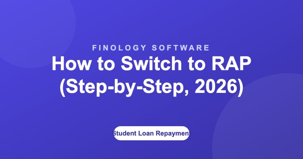 How to Switch to RAP (Step-by-Step, 2026)