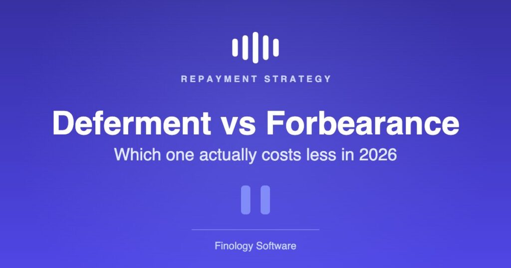 Deferment vs forbearance for student loans in 2026
