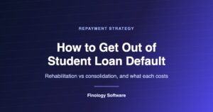 How to get out of student loan default in 2026: rehabilitation versus consolidation