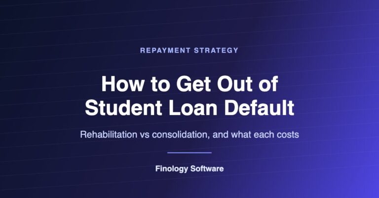 How to get out of student loan default in 2026: rehabilitation versus consolidation