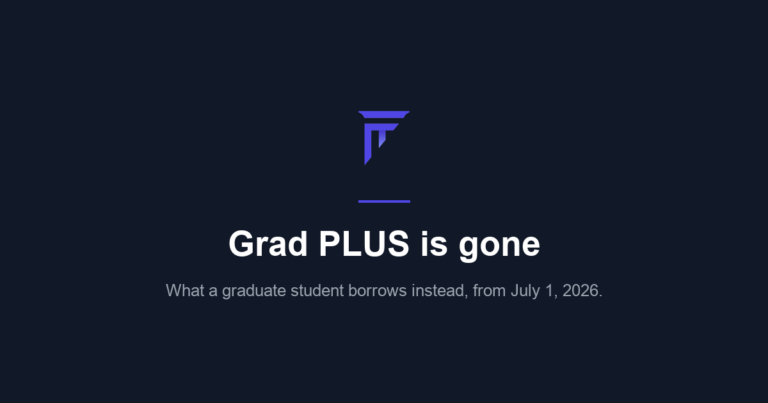 Grad PLUS Is Gone: What Grad Students Borrow Now