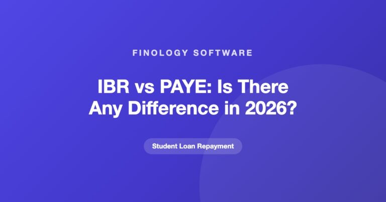 IBR vs PAYE: is there any difference in 2026
